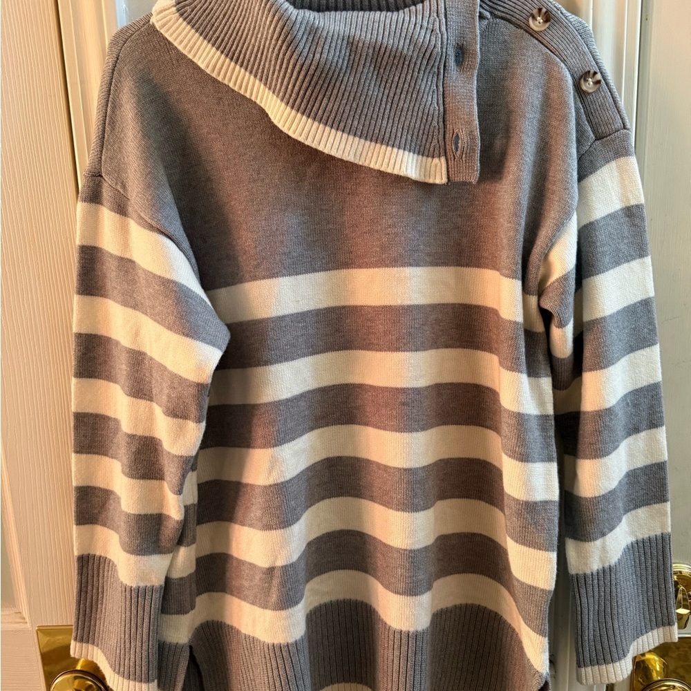 NWT Kim Rogers Cowl Neck Sweater - Picture 5 of 9